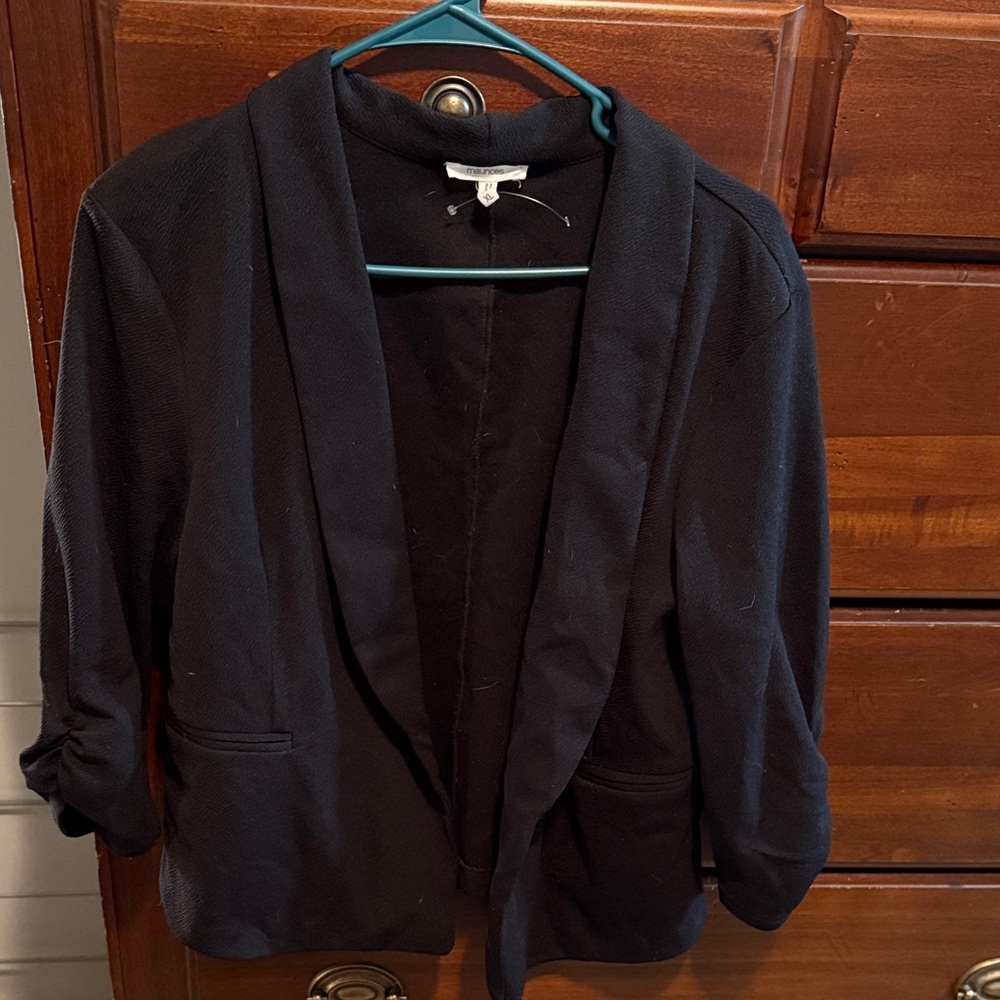 Maurices Elegant Black Suit Jacket
